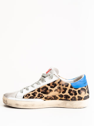 superstar sneaker - snow leopard-royal