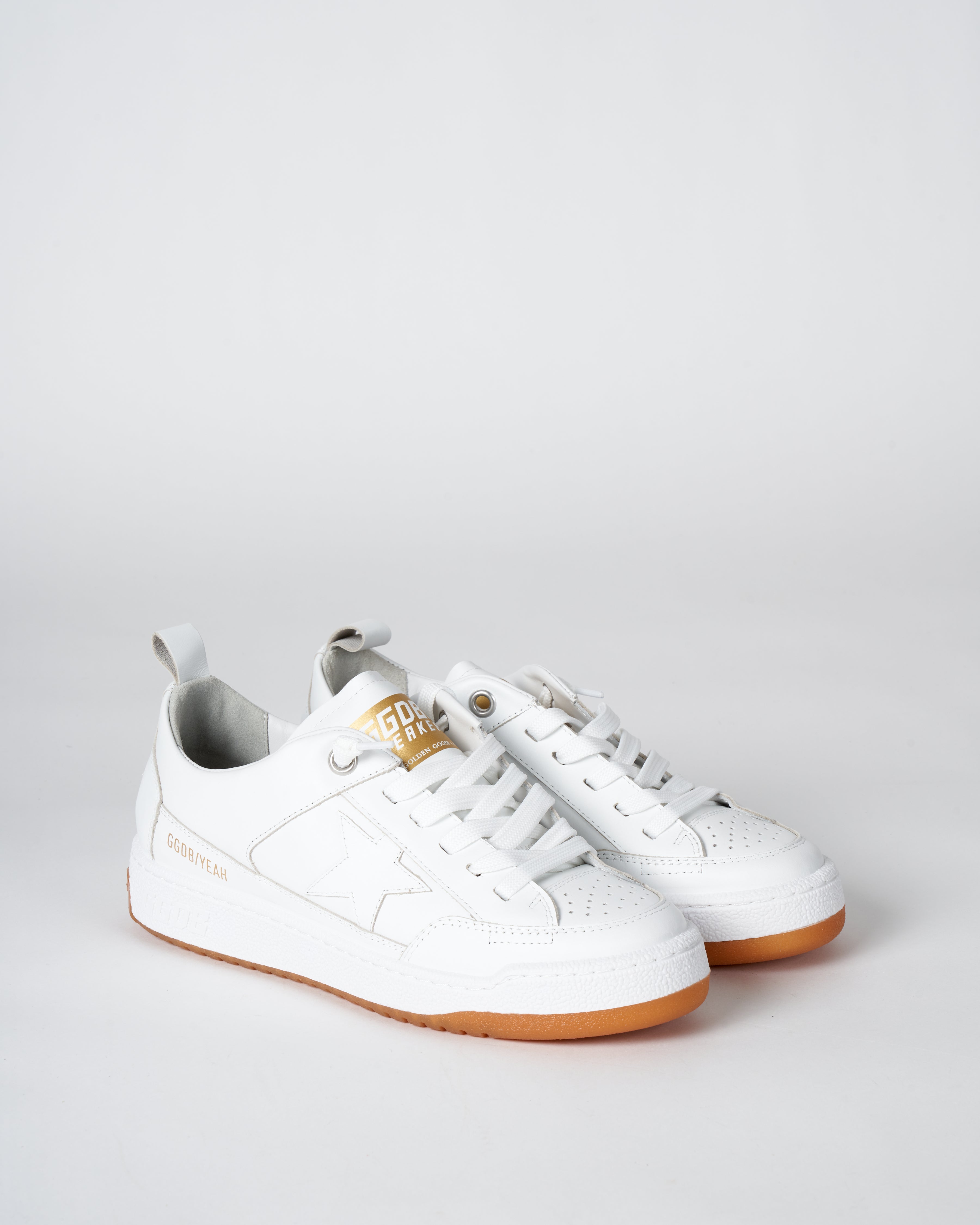 Golden Goose Yeah Leather Upper And Star Optic White 10100