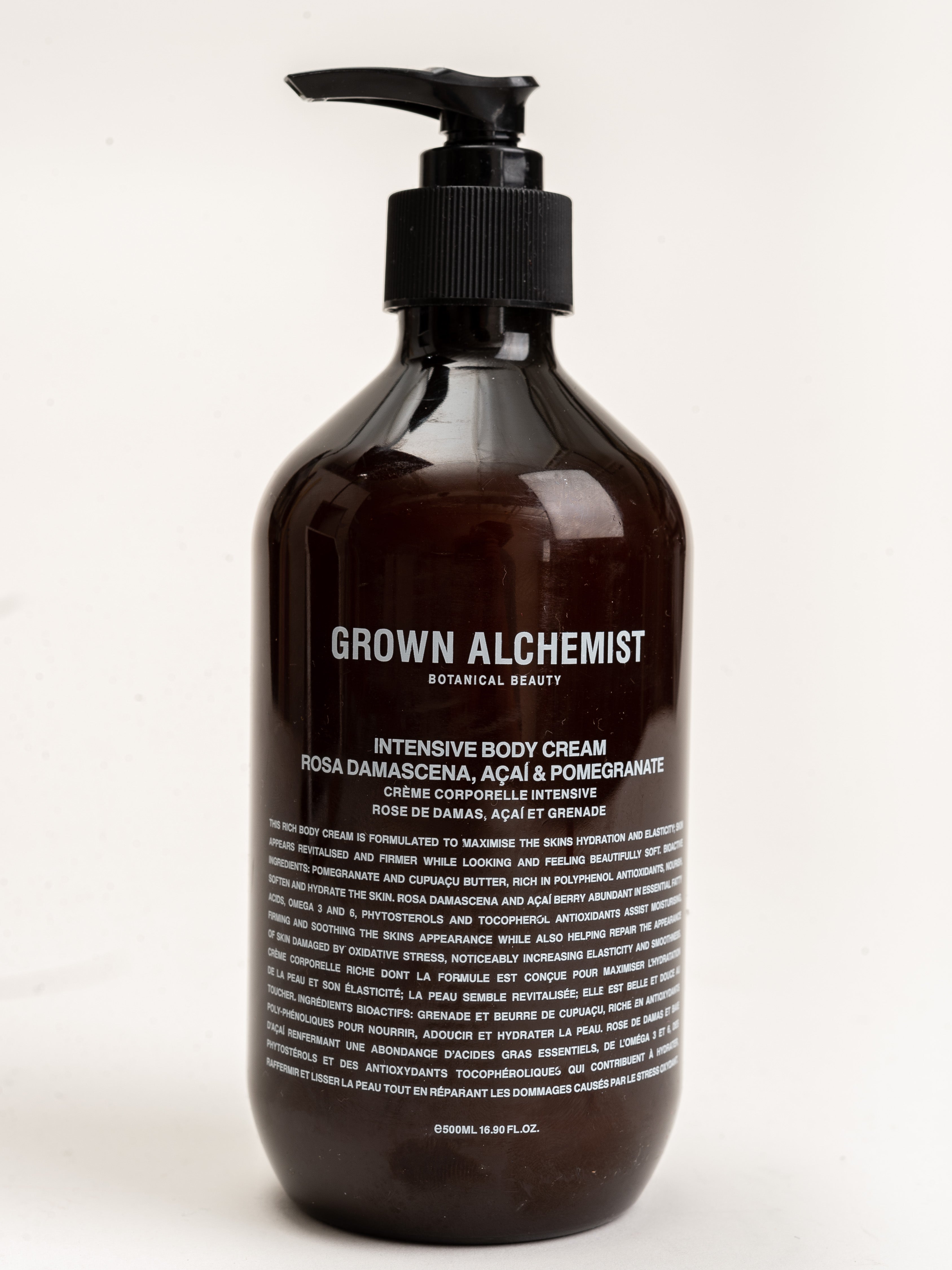 Grown Alchemist Body Rose Cream Intensive Damascena, Acai, Pomegranate