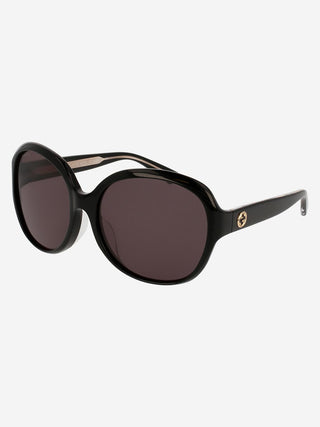 oversized sunglasses - black