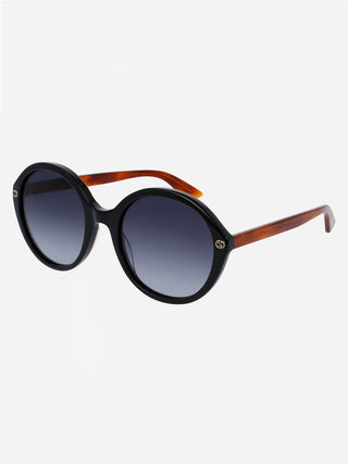 oversized oval sunglasses - tortoiseshell