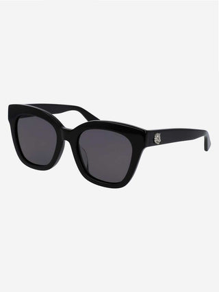 cat eye sunglasses - black