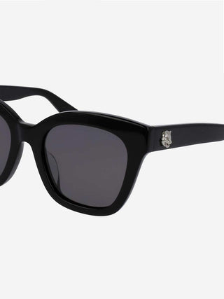 cat eye sunglasses - black