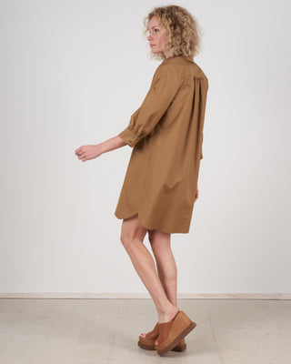 popover dress - toffee
