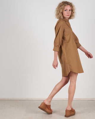popover dress - toffee