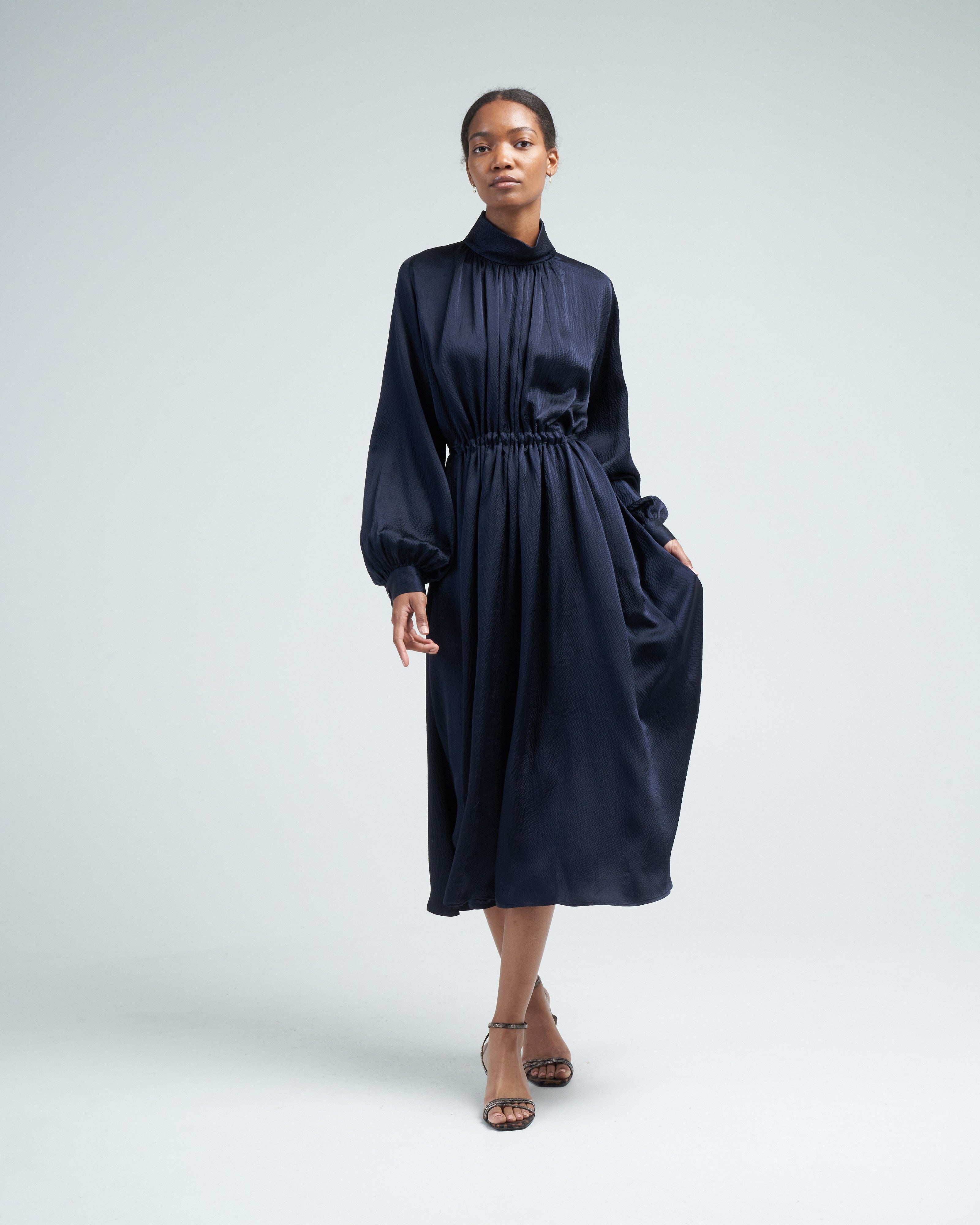 hanley dress - navy