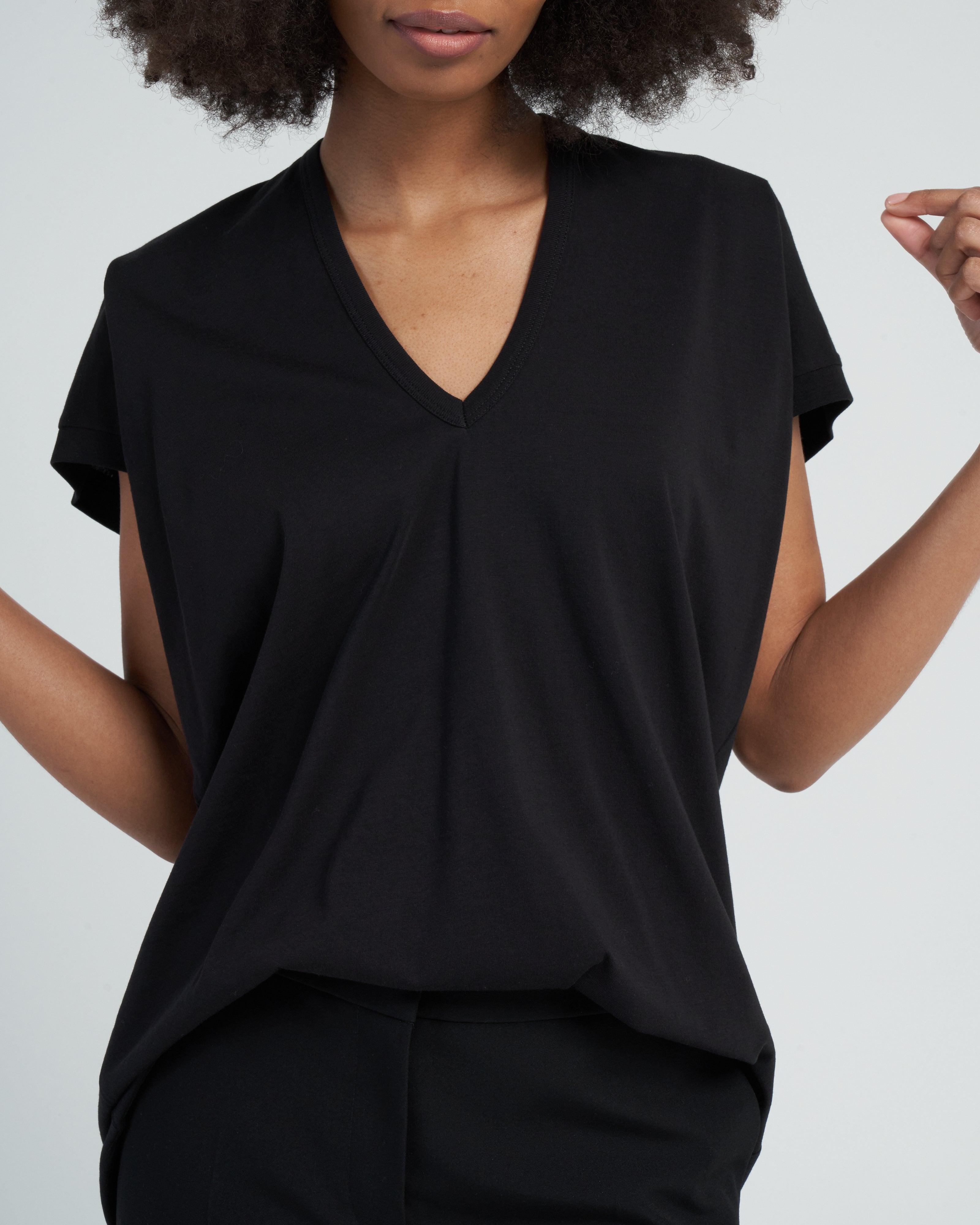 Dries Van Noten Hena 6600 W.K.T-Shirt Black 900