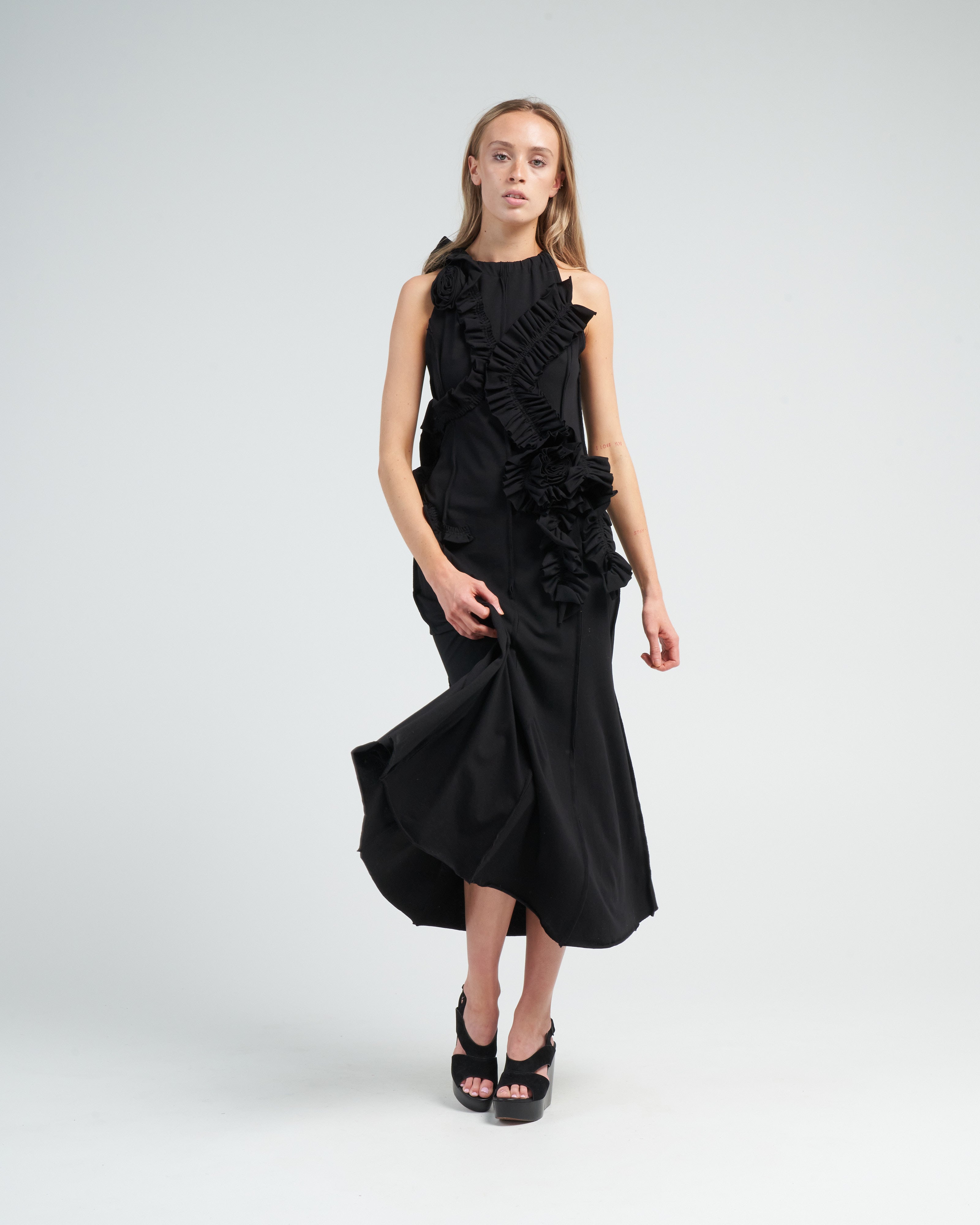Dries Van Noten Henaro 6603 W.K.Dress Black 900