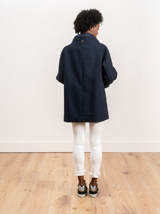 city glam coat - navy