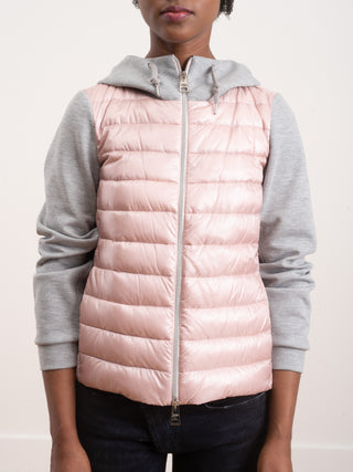 hoodie jacket w/ fleece - candy
