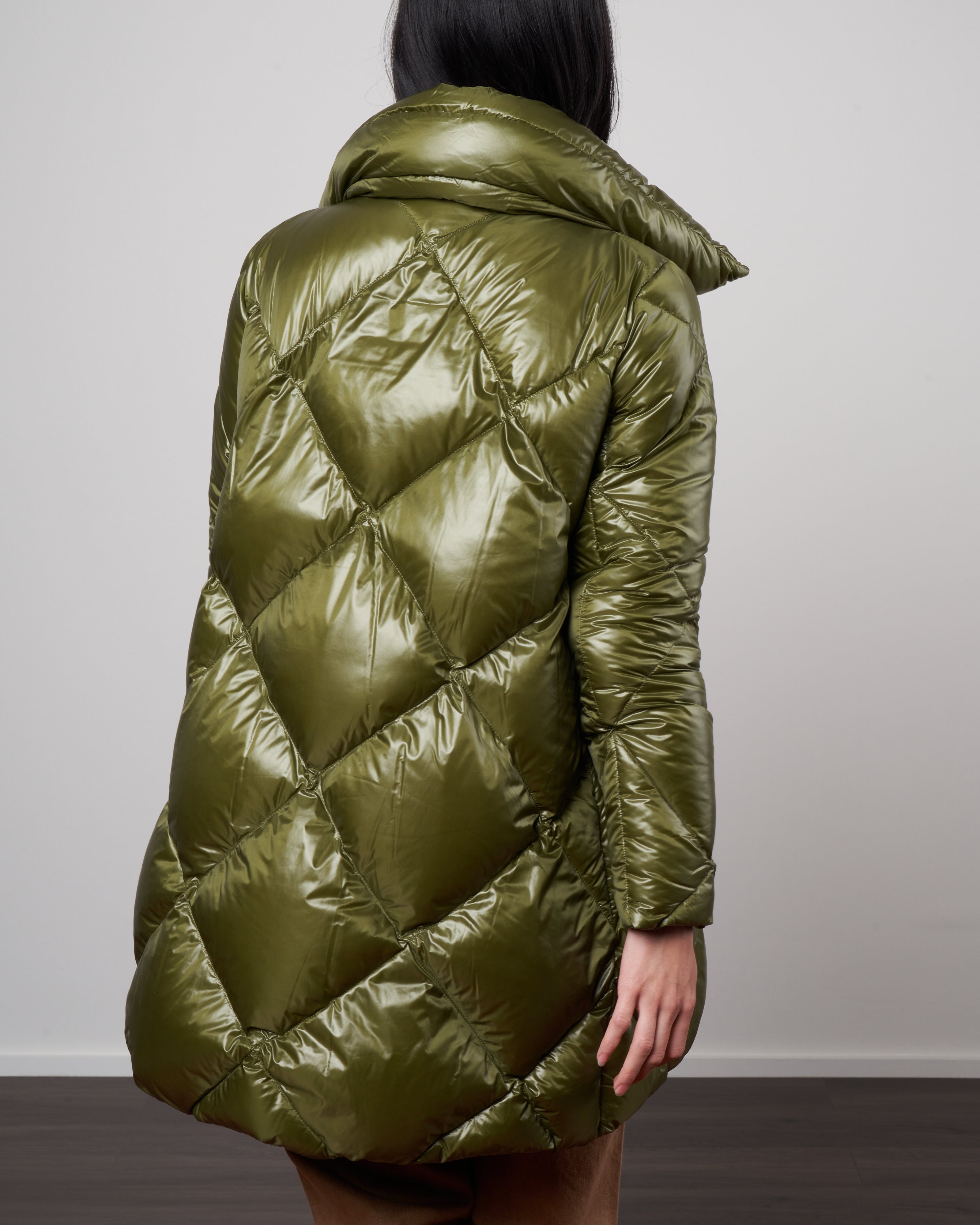 Herno フード付きジャケット オリーブグリーン FIELD JACKET IN PURE CASHMERE in Olive Green for Men | Herno®