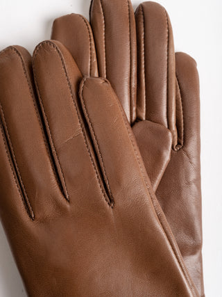 megan gloves - light brown