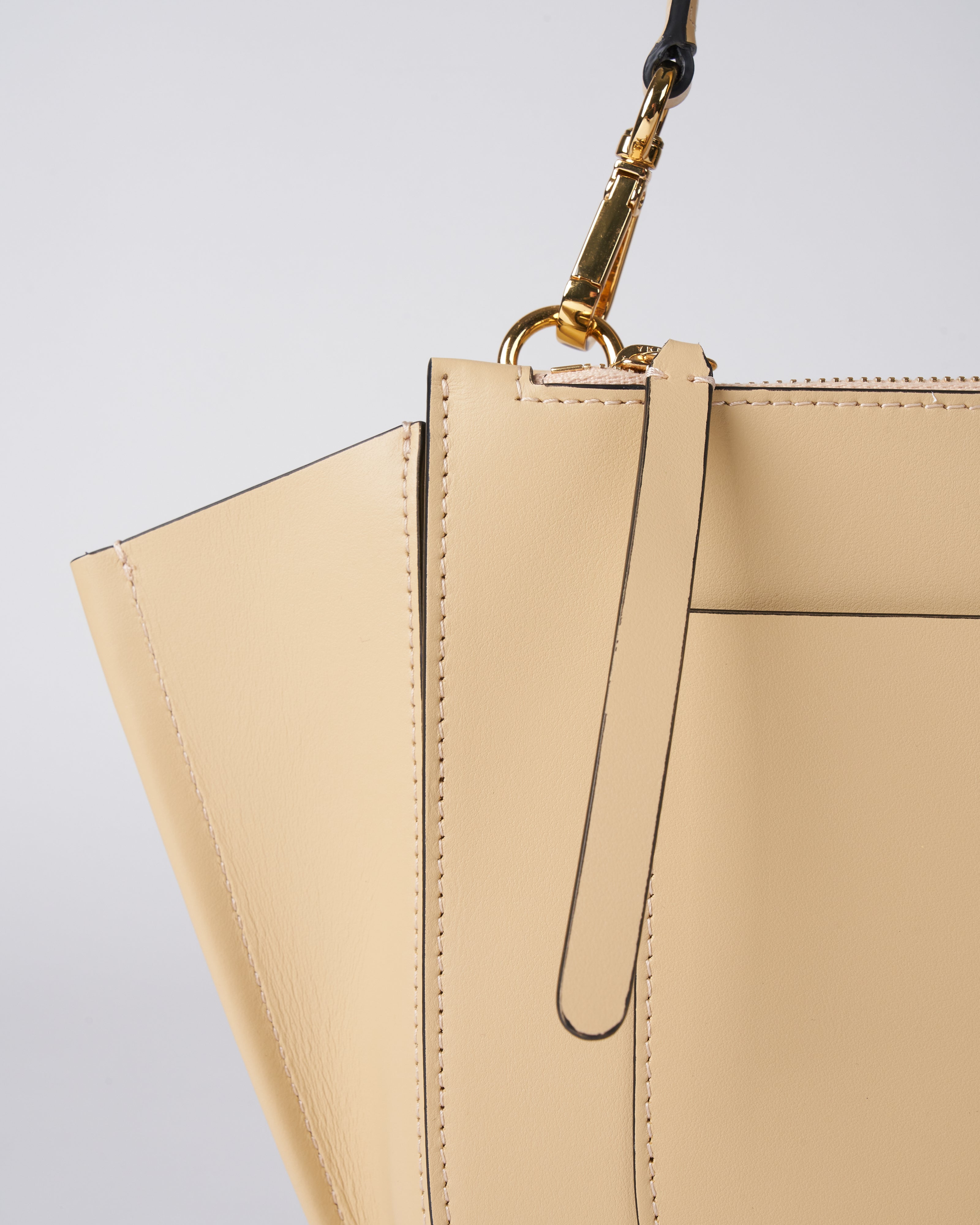 Leather Bag Wandler Hortensia Medium Tan Hortensia Bag Medium Silk