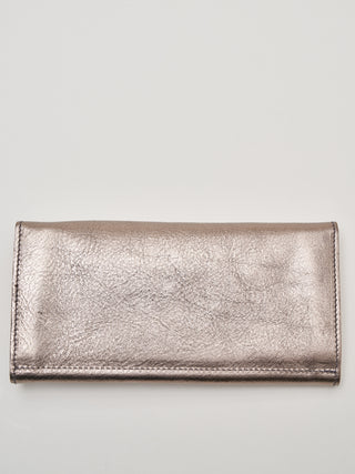 metallic wallet - bronze