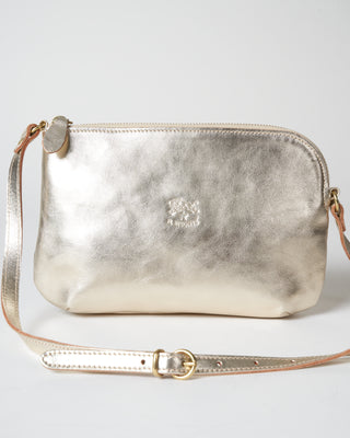 calf handbag - platino