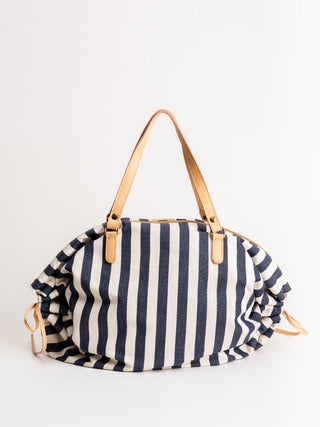candy large zip tote - canvas