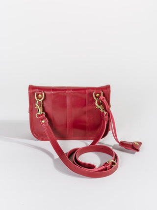badia crossbody bag - red