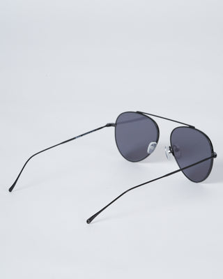 dorchester sunglasses - black with flat grey lenses