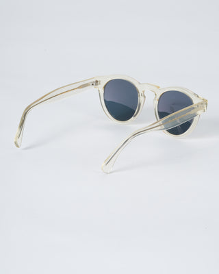 leonard sunglasses - champagne with rose mirror