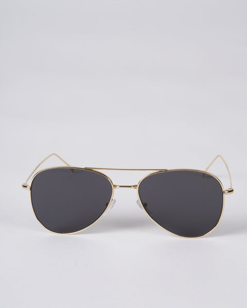 illesteva Wooster Sunglasses Illesteva Wooster Sunglasses Gold/Grey Flat New with Hard  main image 4
