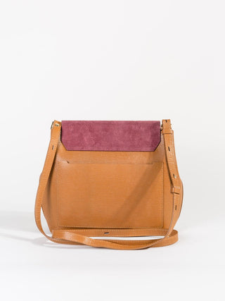 carre shoulder bag - raspberry multi