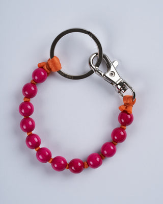 short key holder - pink - orange
