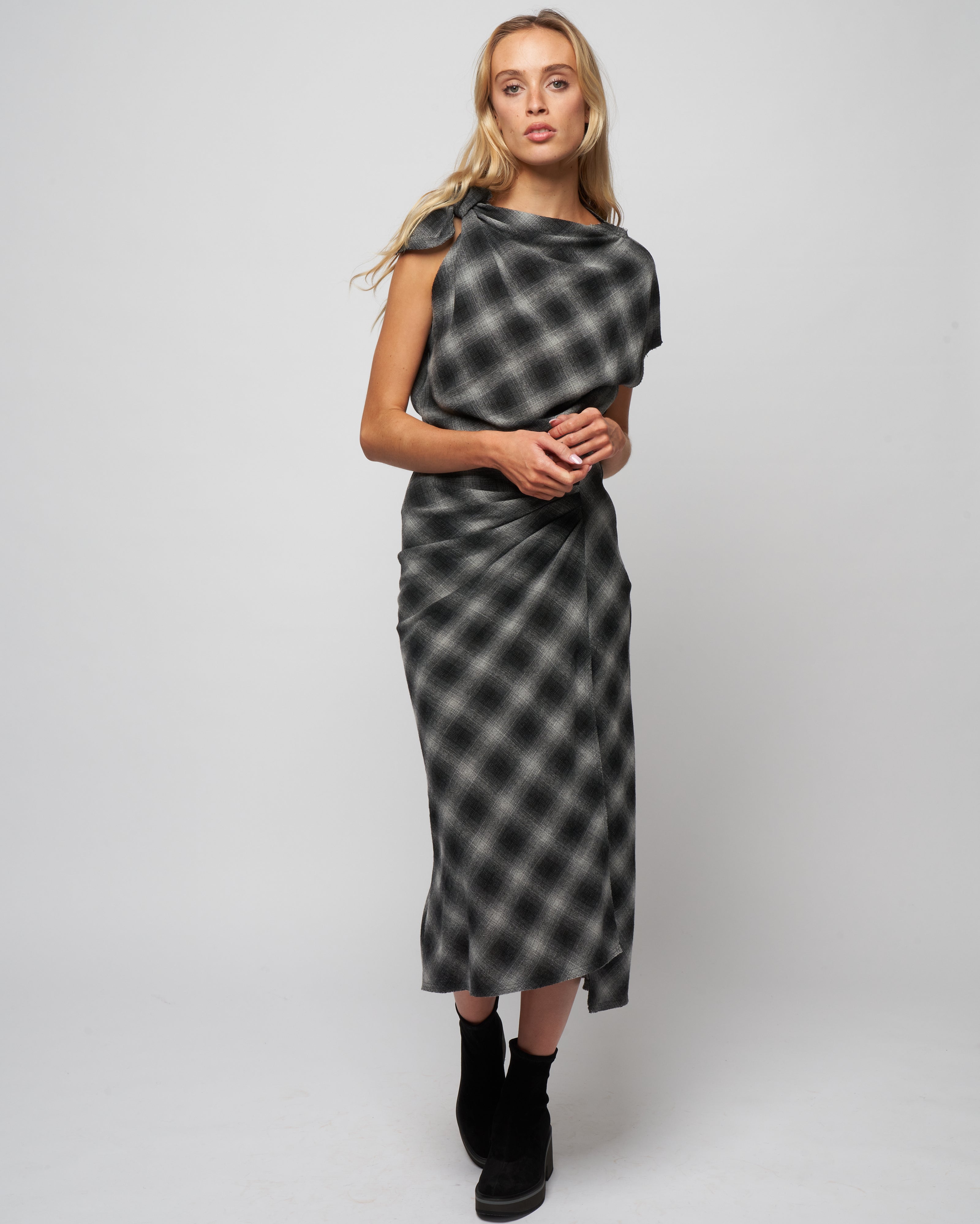 isabel marant grey dress Isabel Marant Dalie Dress In Grey - 57% Off