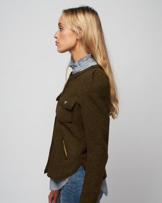 nelly jacket - dark khaki