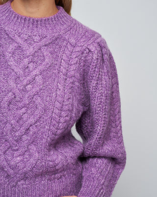 raith sweater - violet