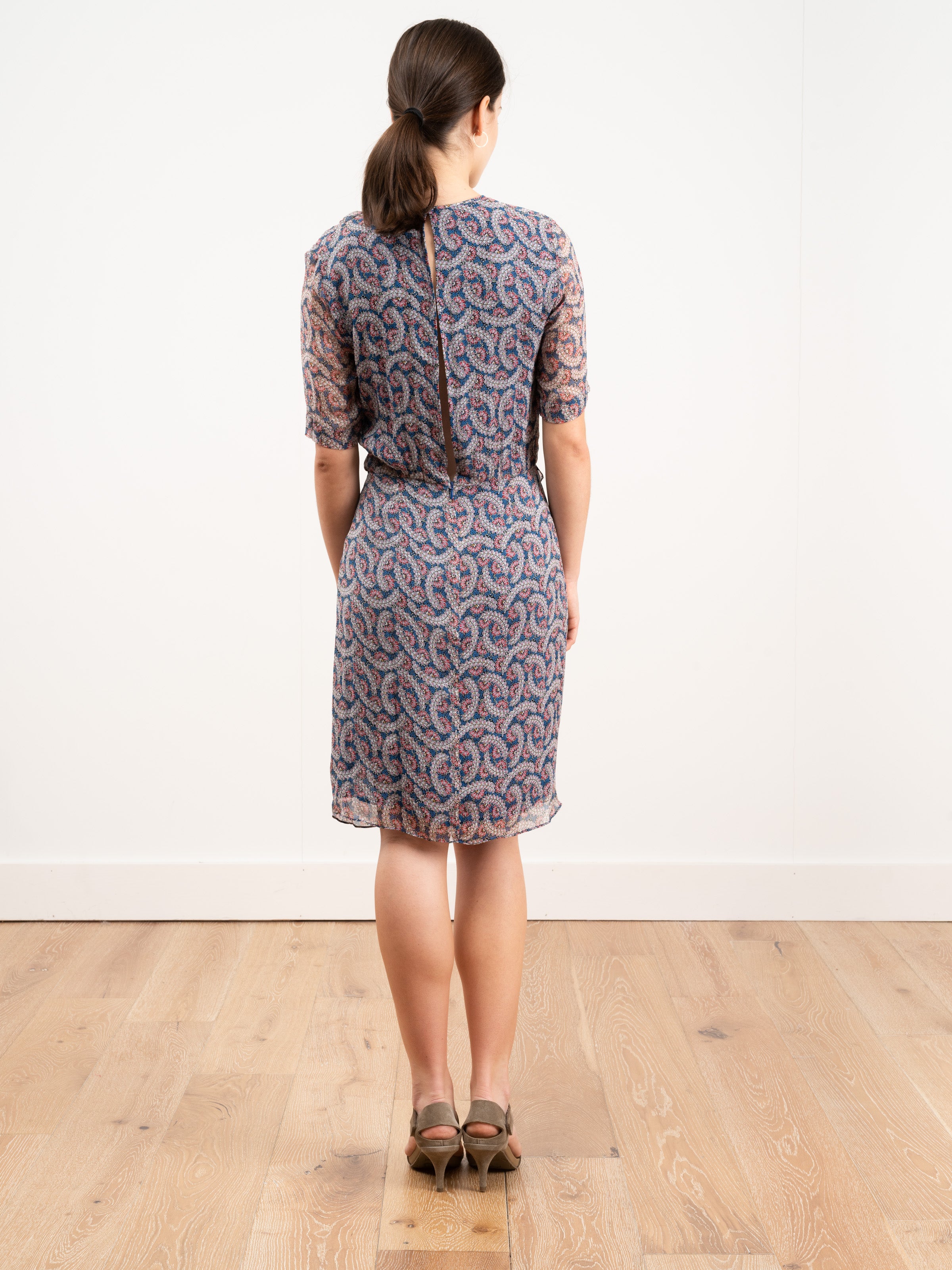 isabel marant etoile blue dress Isabel Marant Etoile Sireny Mini Dress