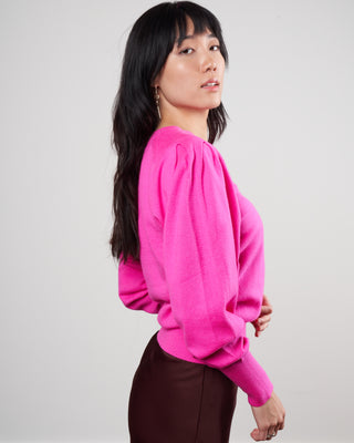 camelia sweater - neon pink