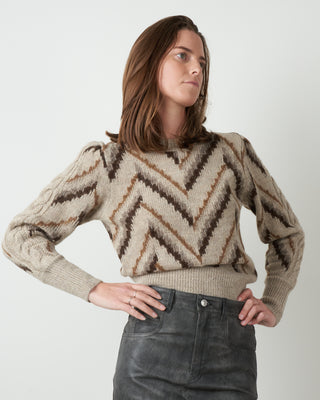 glenny sweater - brown