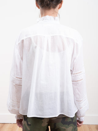 valda shirt - white