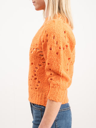 sinead sweater - papaya