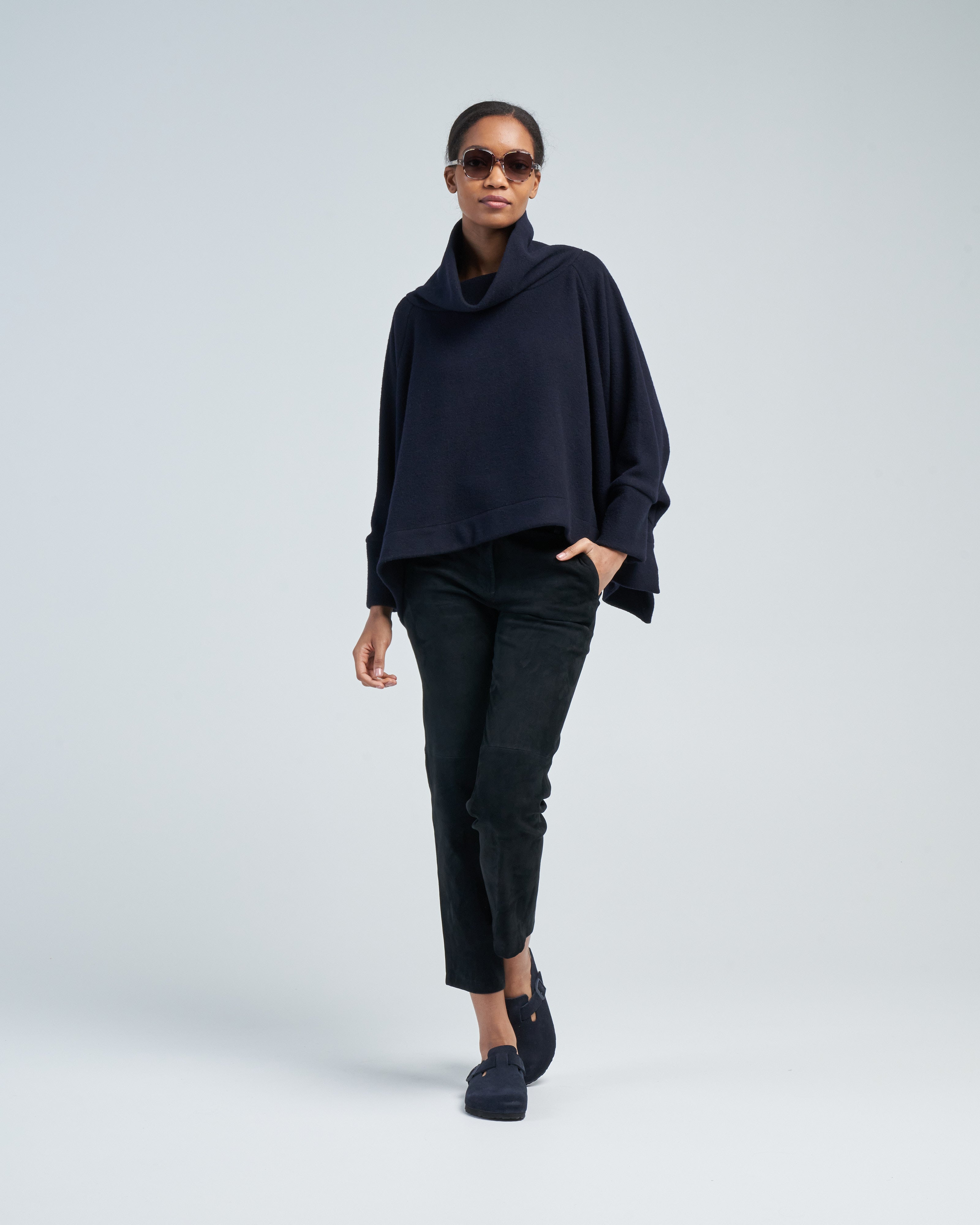 isabella roll neck top