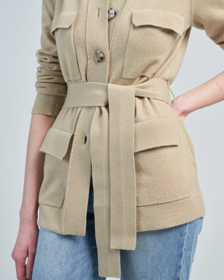 jacket with belt