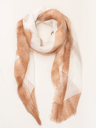 ivory + sienna scarf