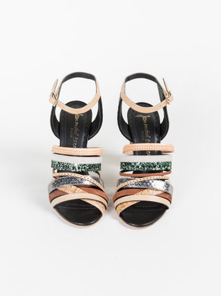 oscar multi-strap heel