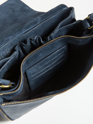 igor leather bag – marine