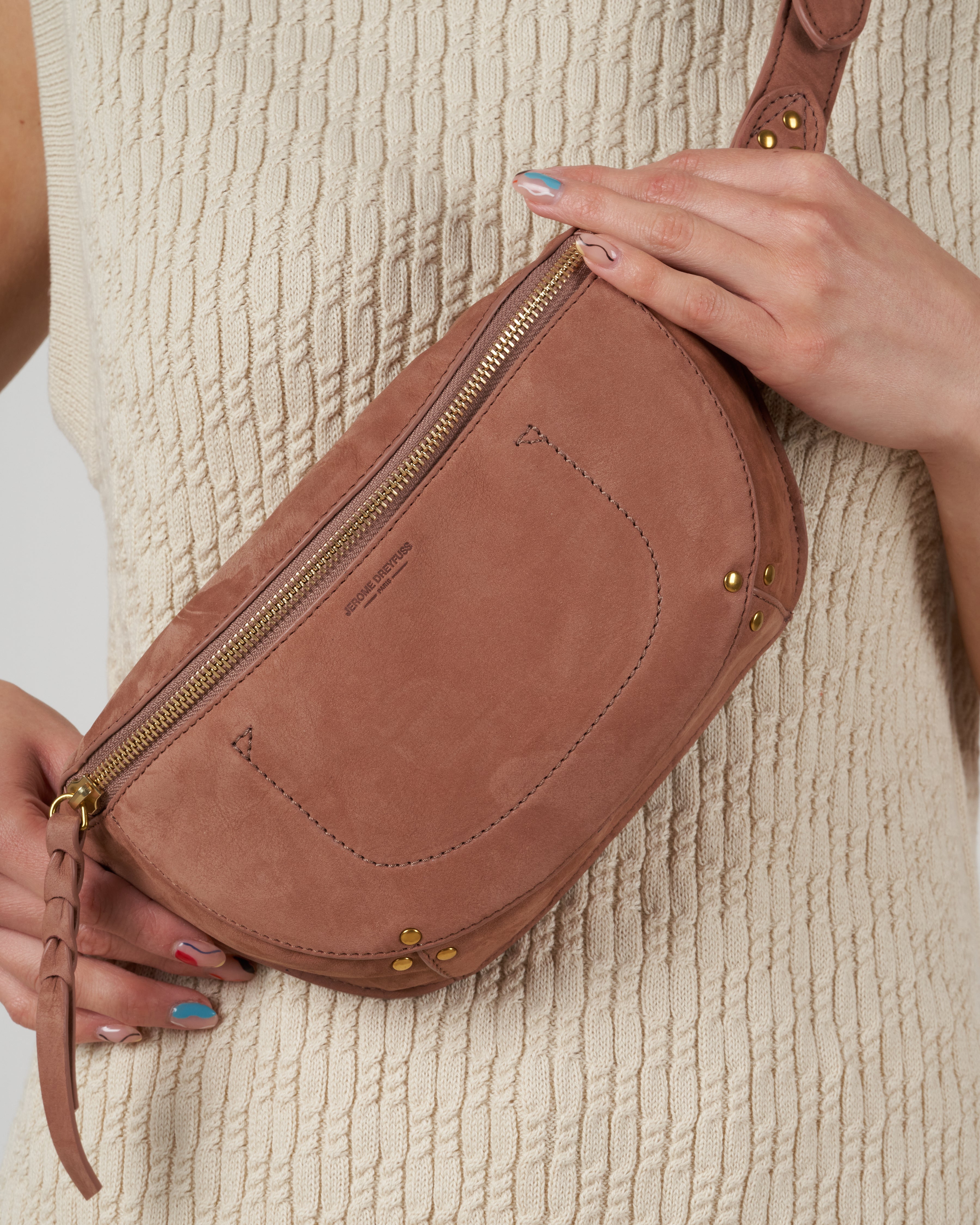 Burgundy Jerome Dreyfuss Lino Banane Jerome Dreyfuss Lino Banane