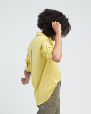 jersey blouse - lemon