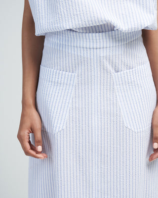 jupe novel skirt - blue stripe