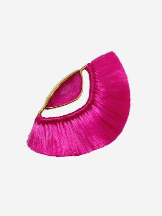 mini pink butterfly earrings