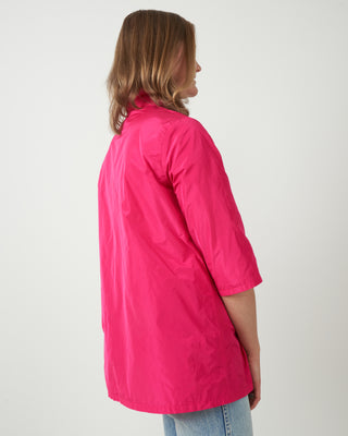 3/4 slv a-line blouse - pink