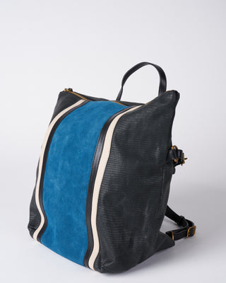 mini crock sea blue morleigh backpack - black blue blkblu
