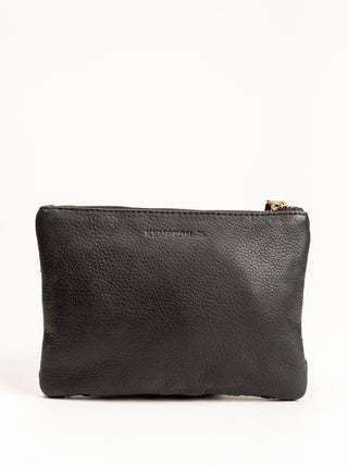 small pouch - black woven