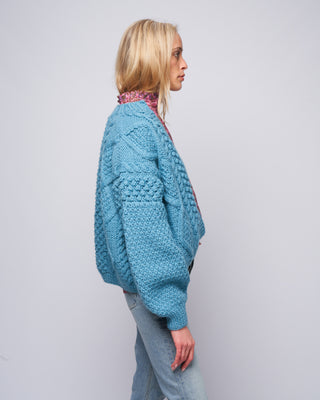 kimmie cardigan - cameo blue