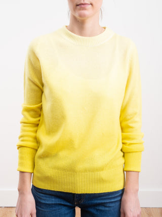 kiss sweater - yellow