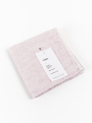 smoky pink washcloth
