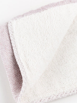 smoky pink washcloth